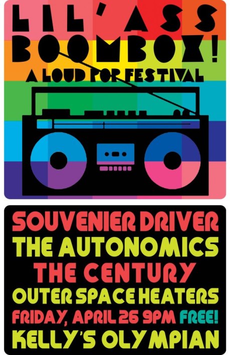 Outer Space Heaters @ Lil' Ass Boombox Festival / Kelly's Olympian April 26, 2013